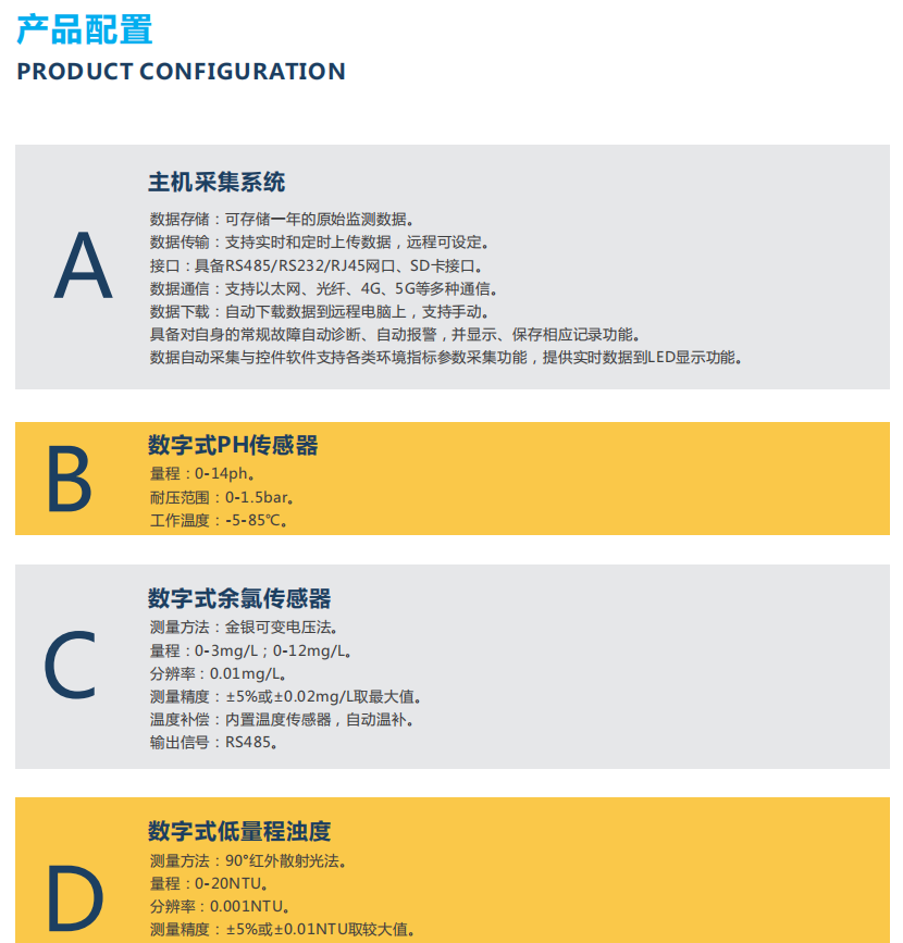 泳池水質在線監測系統綜合解決方案